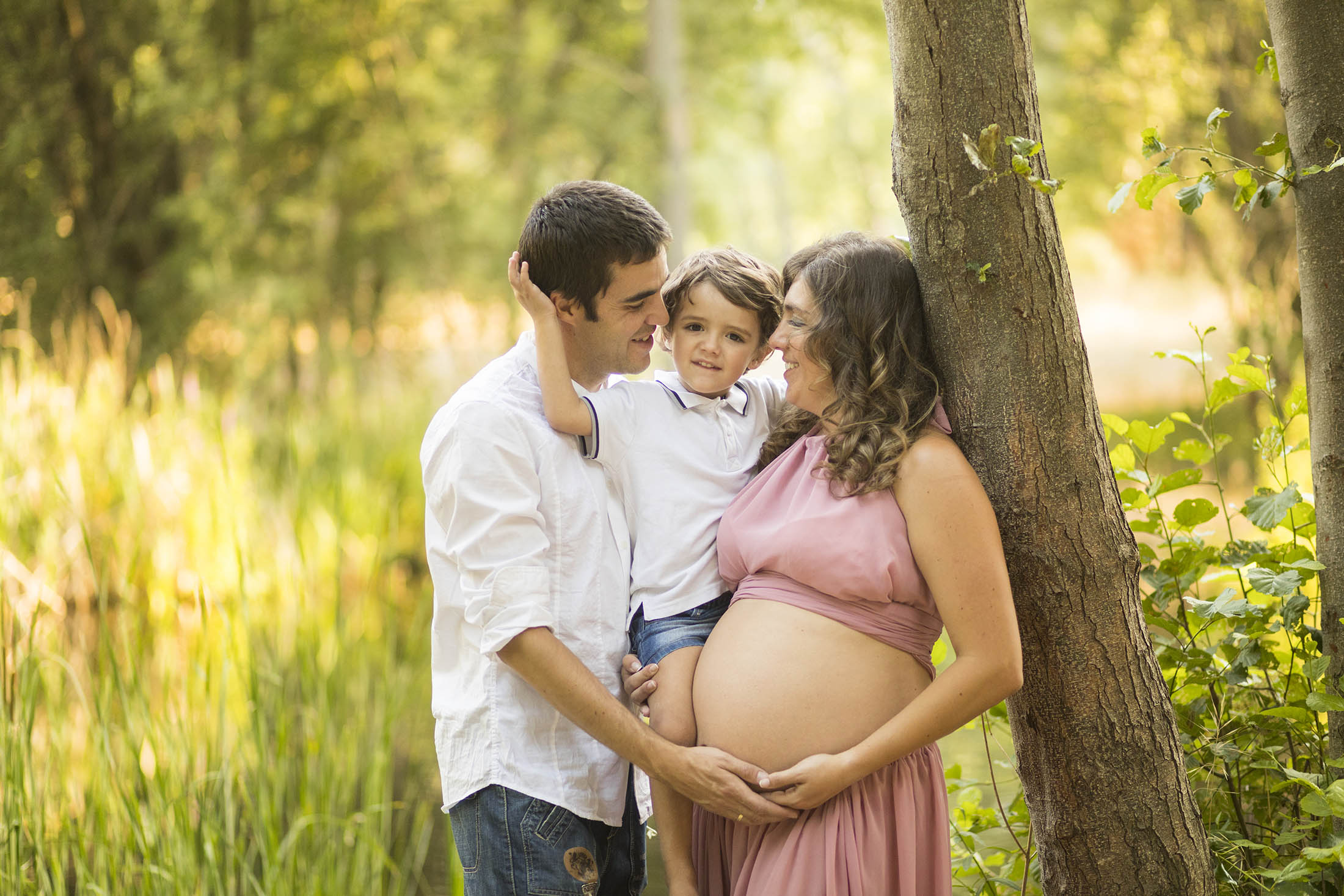 fotos de embarazo en familia avila
