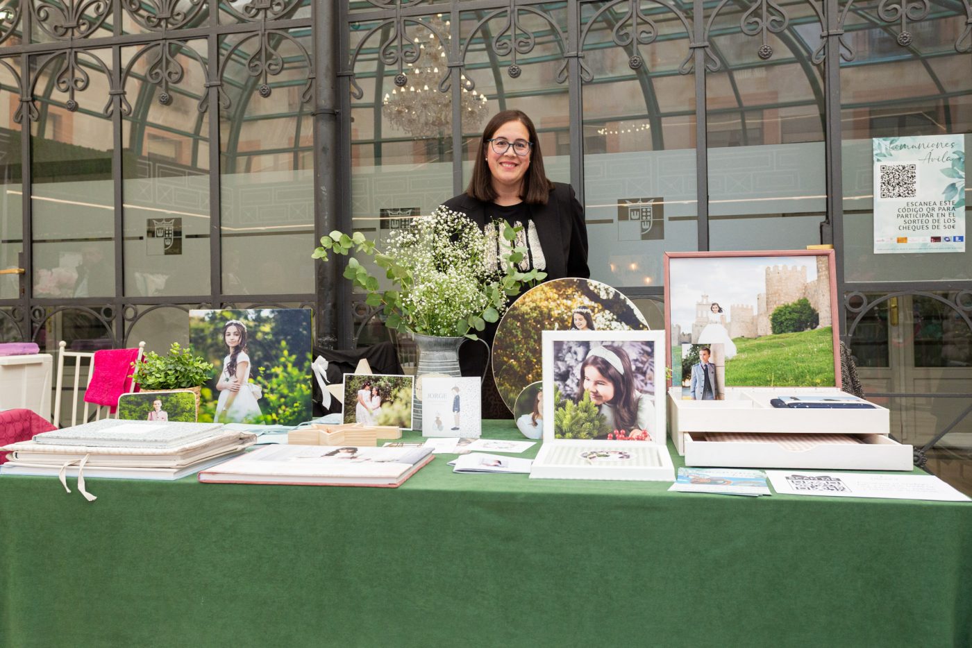 Fotografia feria de comuniones en Avila